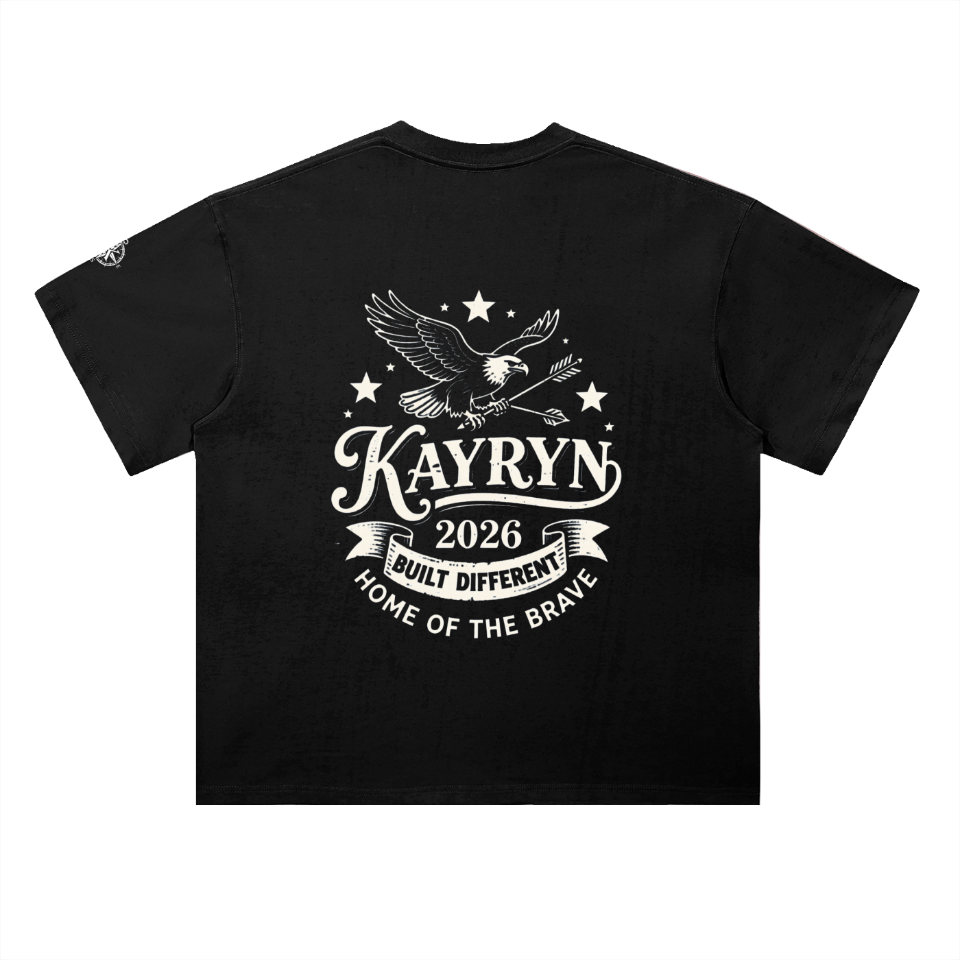 Heavyweight Drop Shoulder Cotton T-Shirt - KAYRYN