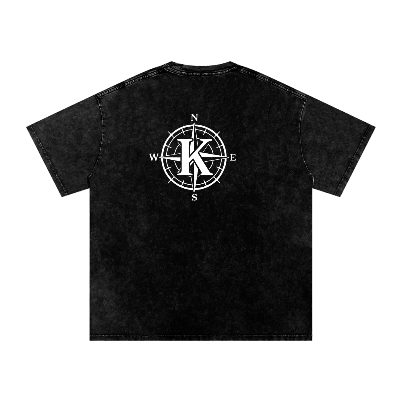 Snow Washed Oversized Cotton T-Shirt - Kayryn